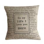 'In My Life' Pillow Cover 