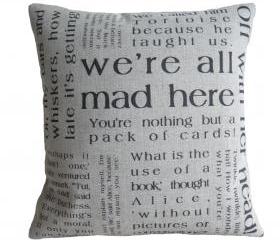 Alice in Wonderland Cushion Cover 