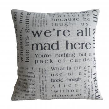 Alice in Wonderland Cushion Cover 